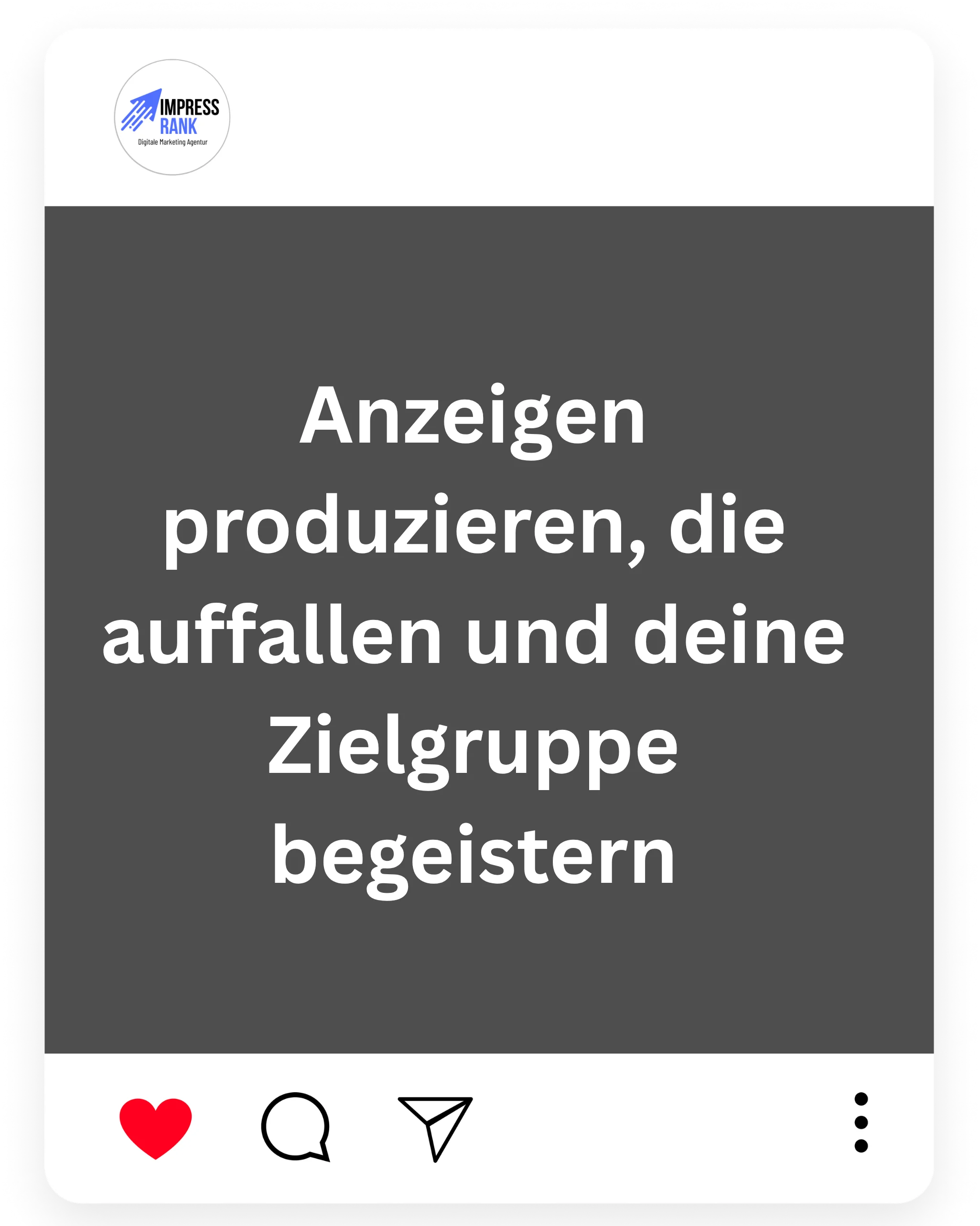 Anzeigen produzieren, die auffallen und deine Zielgruppe begeistern