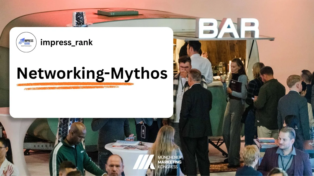 Networking-Veranstaltung mit vielen Besuchern