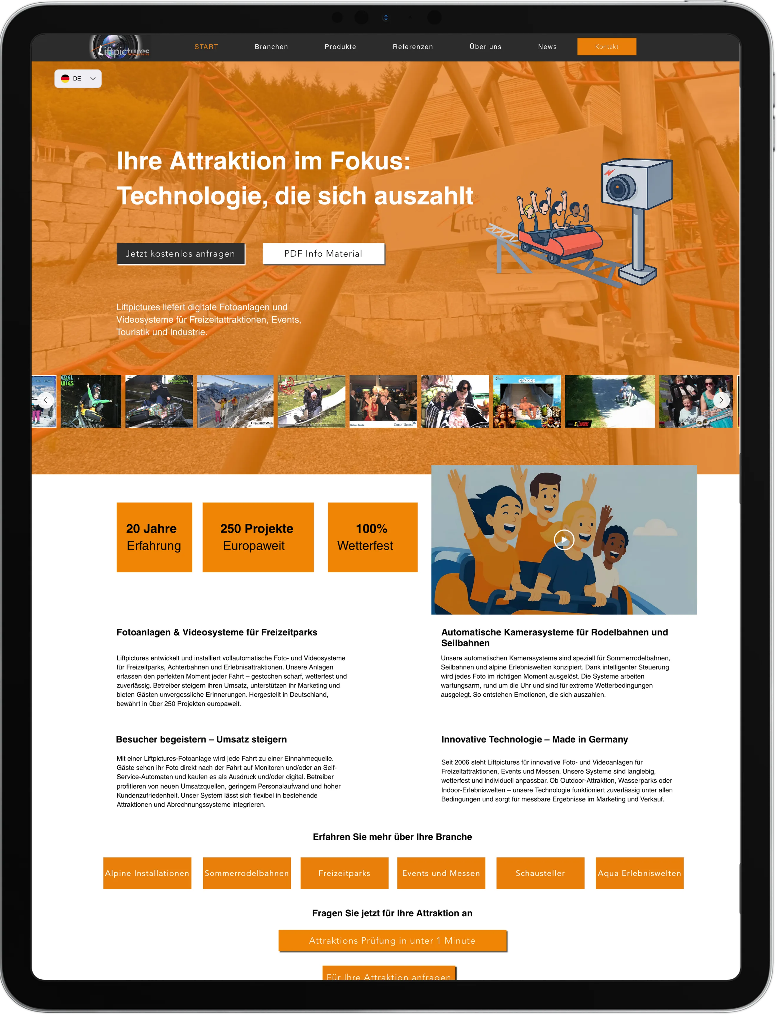 Liftpictures Website